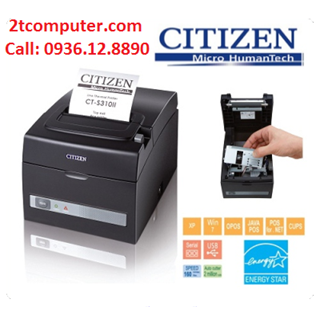Máy in hóa đơn siêu thị Citizen CT-S310 ( Sản xuất Nhật Bản)
